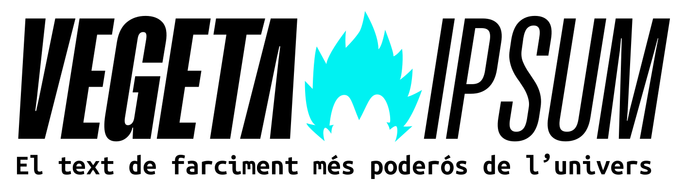Vegeta Ipsum Logo